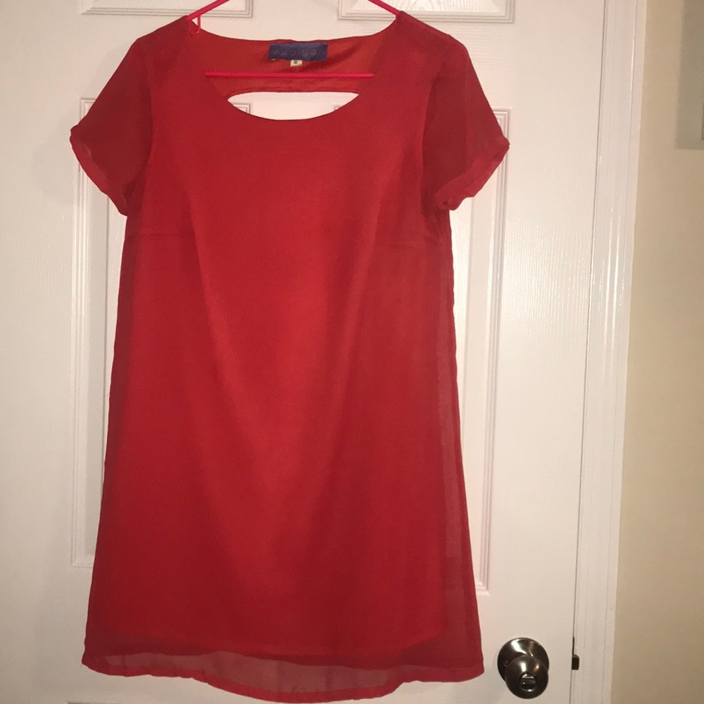 Hot Pink Madison Shift Dress